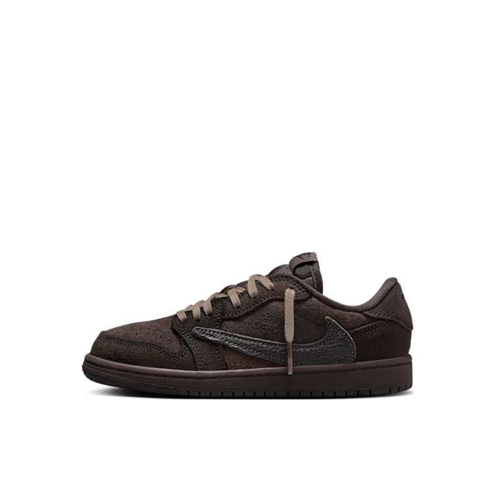 Air Jordan 1 Retro Low OG SP Travis Scott Velvet Brown Enfant et Bébé