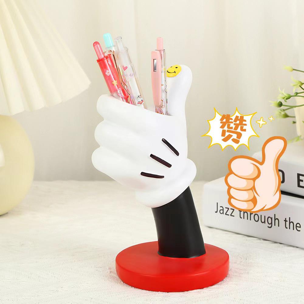 Cartoon Thaddäus Lotus-Thron Handy- & Stifthalter - Kreatives Schreibtischornament