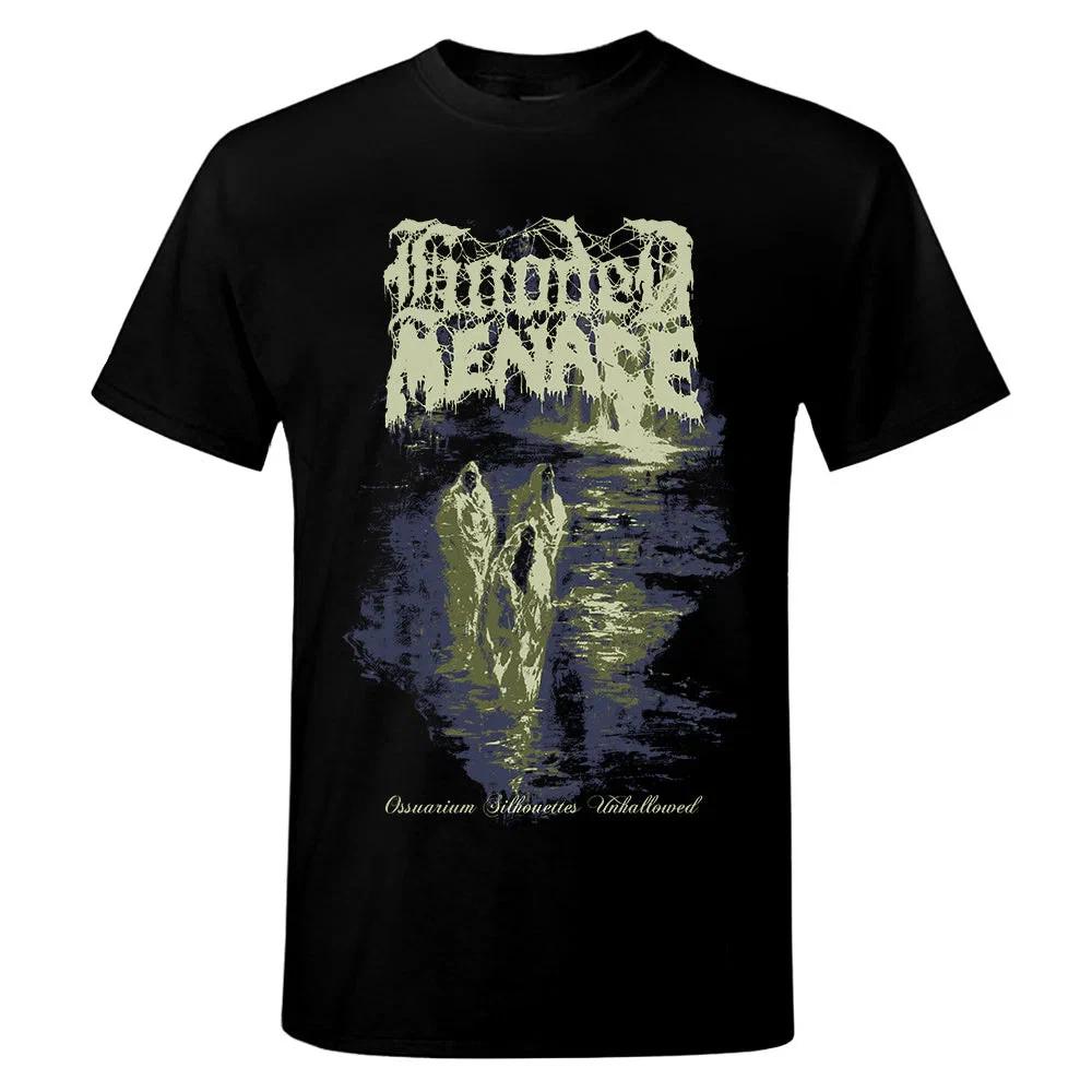Hooded Menace - Ossuarium Silhouettes Unhallowed T-Shirt XL