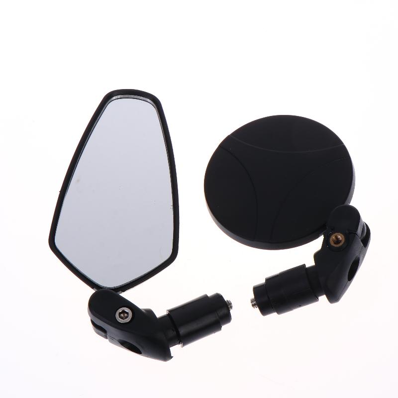 1/2Pcs  Rearview Handlebar Mirrors Rotatable For Mountain Road Bike Motorcycle Bendable Hose Adjustable Rearview Mirror