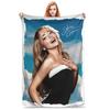 Sabrina Carpenter Eras Tour Throw Blanket for Couch Singer Espresso Fuzzy Soft Plush Blanket Multi-size Bedspread