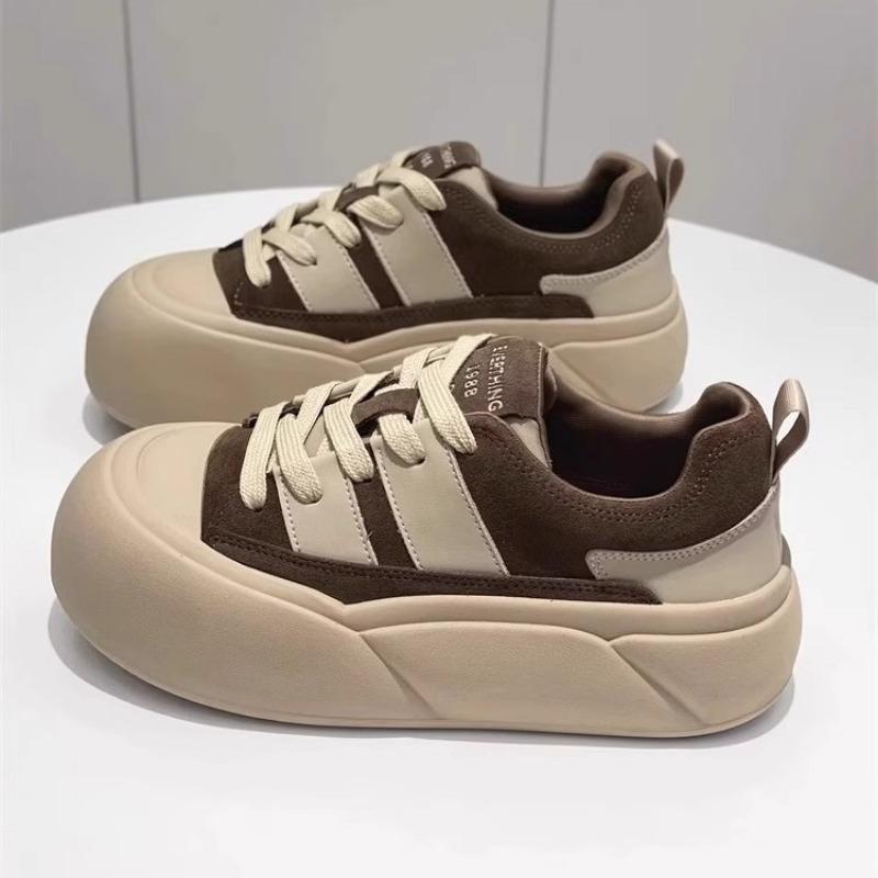 

Ретро обувь Maillard женская осенняя новая универсальная платформа повседневная обувь для скейтборда 40 хаки