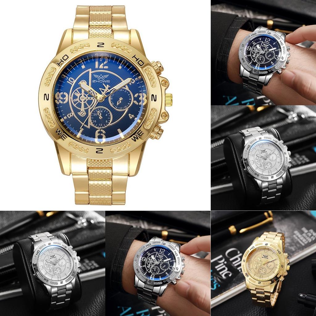 Mens Leather Business Fashion Watch Strap Watch For Gift Giving