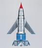 Aoshima Bunka Kyozai Thunderbirds 1 Thunderbird 1 Scale Plastic Model Kit Co., Ltd. (AOSHIMA) No. 1/144
