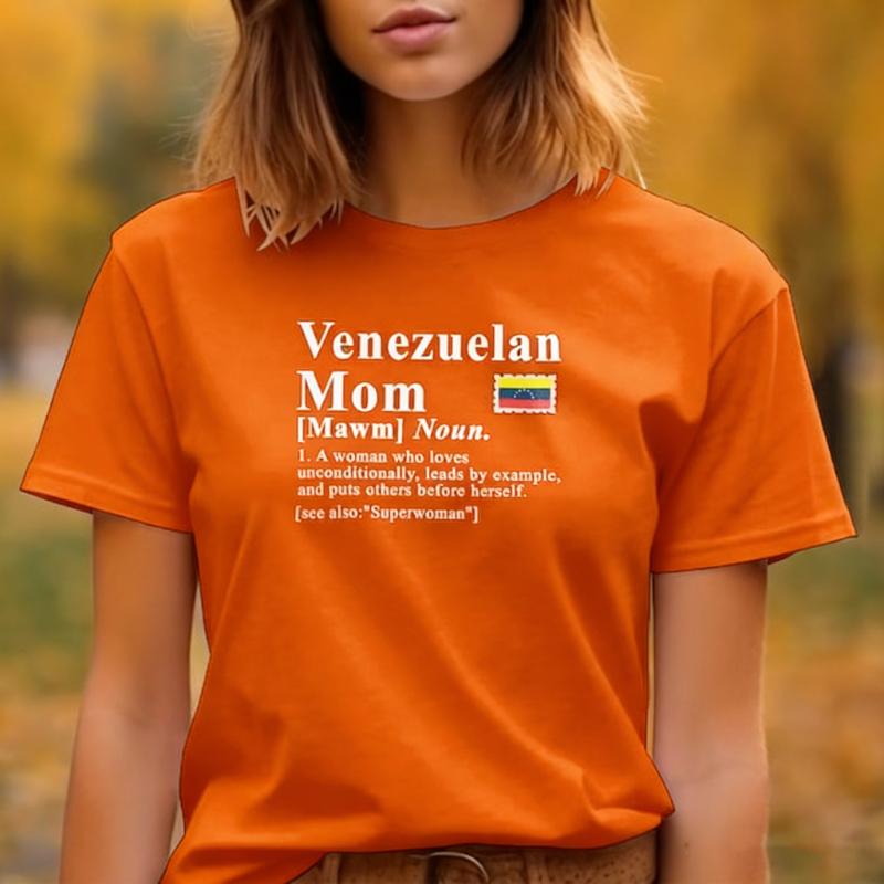 

Definition Funny Venezuela Mom TShirt Proud Venezuelan Gift Latin Heritage Mama Tee for Mothers Day Family Graphic Tshirts 3XL