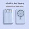 HANDUNYOU 10000mAh Compact Magnetic Wireless Power Bank