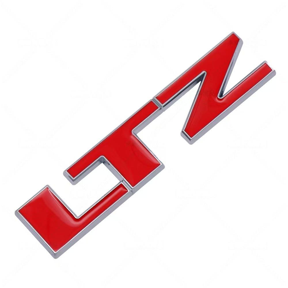1Pc New 3D Metal Zinc Alloy Sticker Badge Car Body Rear Trunk Adhesive Decal Emblem
