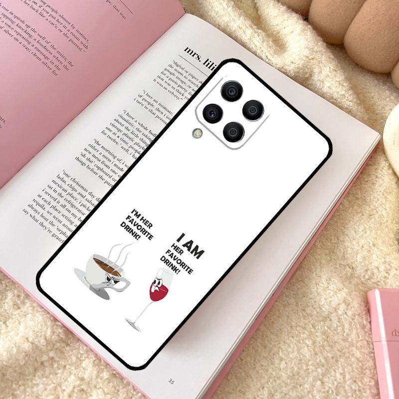Kaffee-Weinbecher-Hülle Für Samsung Galaxy M11 M12 M13 M14 M15 M06 M16 M36 M56 M31 M53 M32 M52 M35 M55 M34 M54