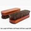 SEE KEAN Beechwood Horsehair Shoe Brush