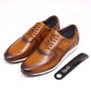 Fashion Large Sizes Men's Genuine Leather Oxford Shoes Casual Business Comfortable Breathable Fashion Sneakers Sport Flat Footwear
