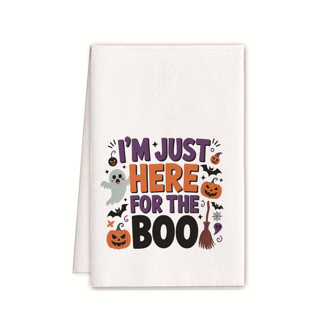 Halloween Towel Ornament Gift Microfiber Printing Kitchen Towel Special Dish Towel Rag