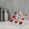 1pc,Multilayer acrylic transparent display rack, desk storage rack, suitable for cosmetics, perfume, dolls, nail polish shelf