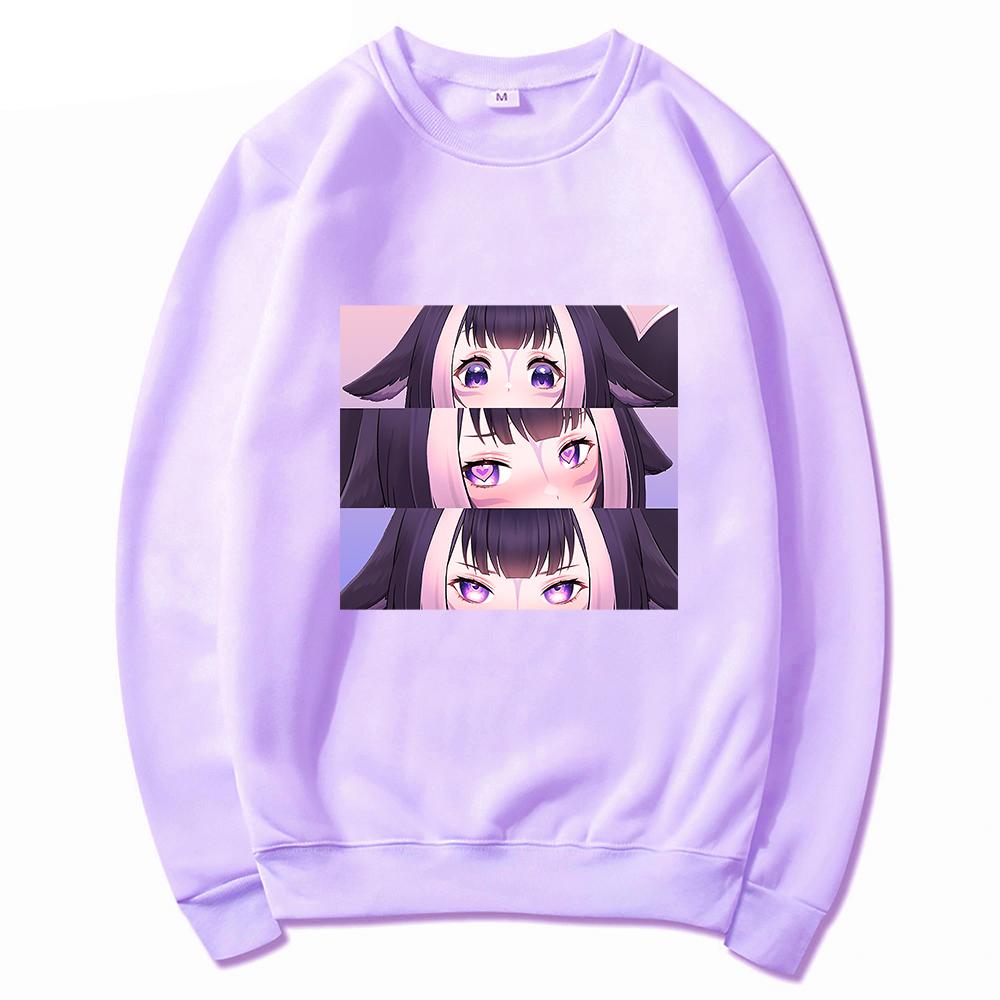 Hololive English VTuber Shylily Mikina s kapucí Ženy Podzim Zima Anime Grafické Mikiny Unisex Kreslené Estetické mikiny s kapucí Topy