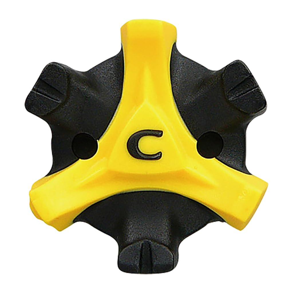CHAMP Stinger 3 (Q-LOK) Golf Shoe Studs 16 Pieces S-88 BlackYellow