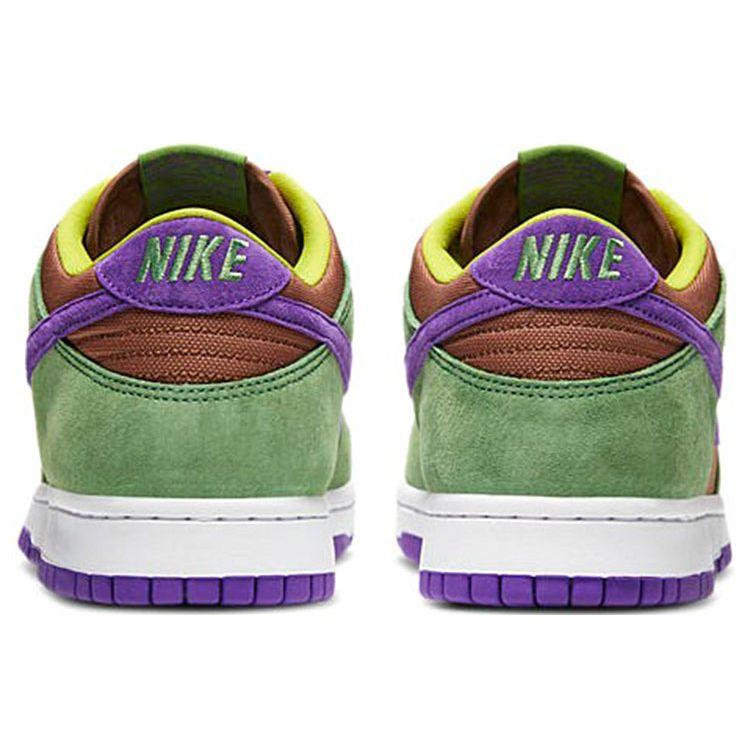Nike Dunk Low SP Retro Veneer 2020 Unisex Sneakers Green Autumn-Green Deep-Purple DA1469-200