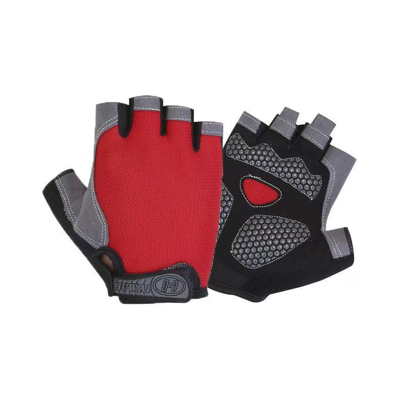 Unisex Non-Slip Half-Finger Workout Gloves - Ideal for Pull-ups, Cycling, and Preventing Calluses
