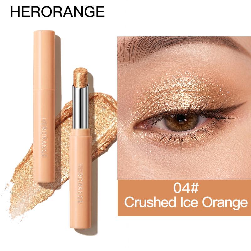 Dynamic Luminous Highlighting Eyeshadow Pencil: Waterproof, Sweatproof, Long-lasting, Pigmented, Super Shimmer, Versatile.