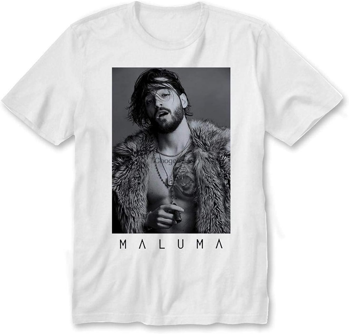 Maluma Fame Unisex T-Shirt Maluma Fame Tops and Tees-DMN-t-Shirt White M белый