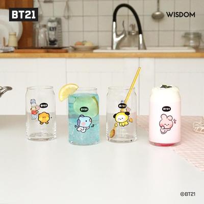 (Bangtan Boys) BT21 Minini Glasbecher, offiziell, original, authentisch, K-POP, Idol