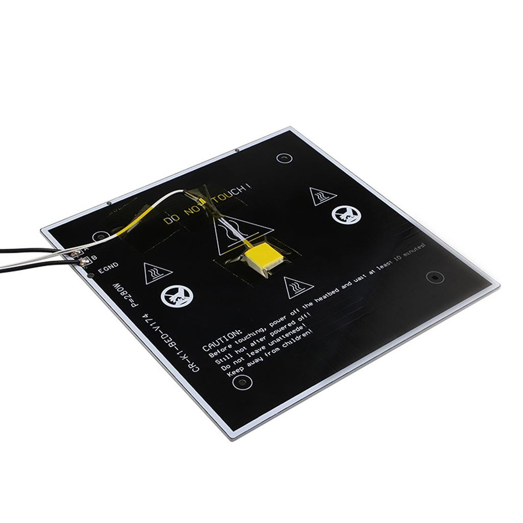 3D Printer Print Platform Aluminum Heated Bed Compatible with CREALITY K1 K1C Easy To Replace Preinstalled Wire