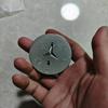 Naklejka na samochód do Mercedes benz W212 W213 W205 C238 Srebrna Czarna Emblemat na maskę Odznaka Oryginalna A0008171701