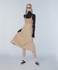 INSTANTFUNK Line Flare Long Dress - Beige