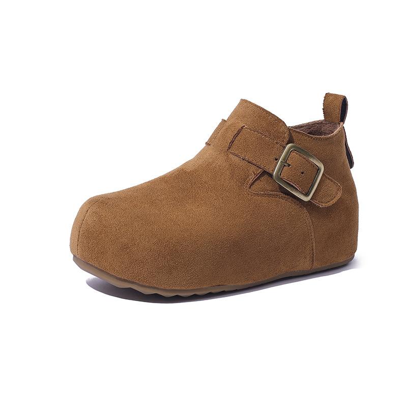 

Boken short boots women s flat single boots new short Martin boots small ankle boots retro 40 верблюд