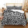 Juego de Funda Nórdica con Estampado de Leopardo Tamaño King Queen Full Poliéster Juego de Cama Estampado de Guepardo Animal Africano Perfecto Para Hombre y Mujer