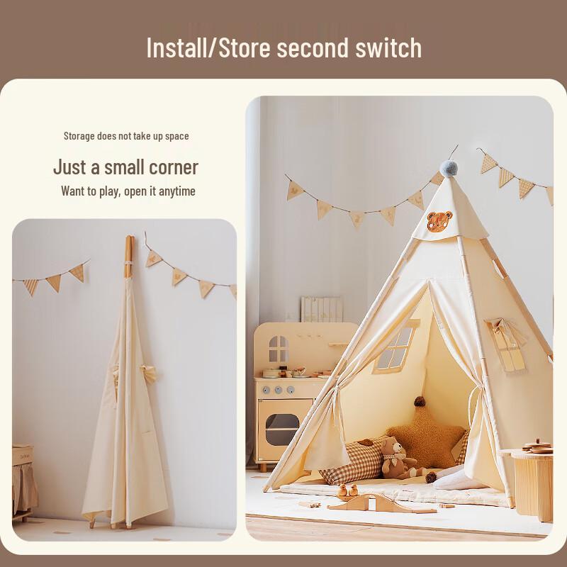 Little Dove Kinder Indoor Tipi Spielzelt