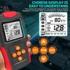 Auto- und Motorrad-Batterietester, 12V 24V Digitaler Analyzer, Misst SOH, SOC, CCA und IR, Batterietestwerkzeug für Auto, LKW und Motorrad