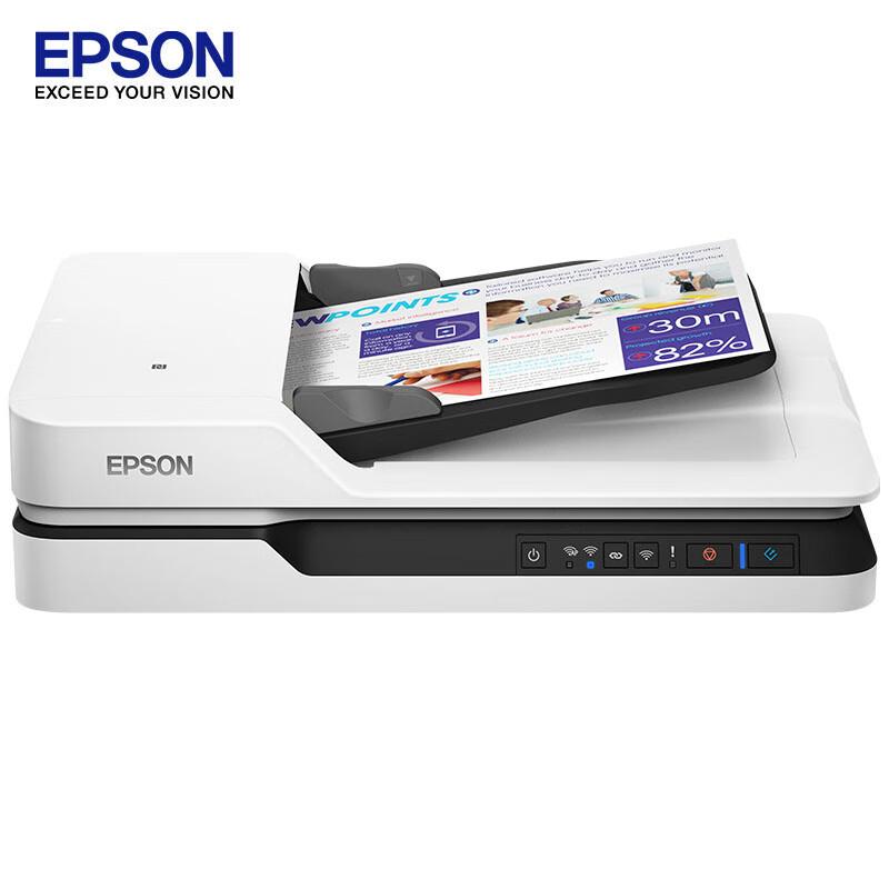 

Epson DS-1660W High-Speed A4 Wireless Flatbed & Feeder Scanner CN plug (adapter included)