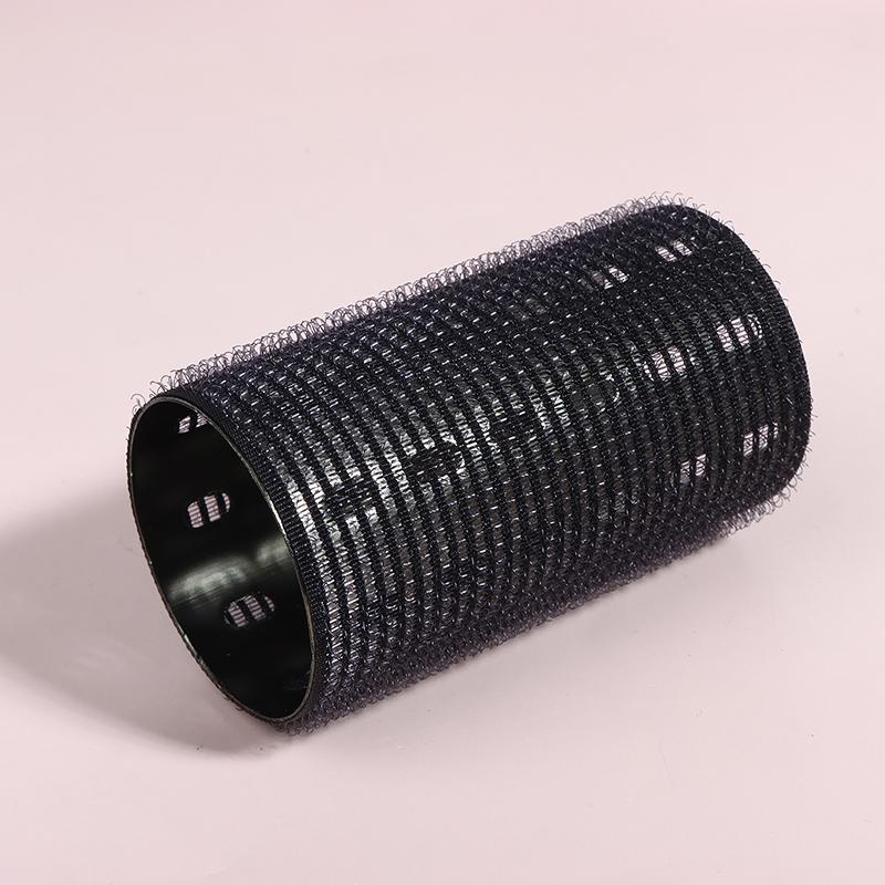 Color Aluminum Core Self-adhesive Hair Roll 5*9cm Pure Nylon Hook And Loop Roller Self Grip Styling Hot Thermal Volume Curler