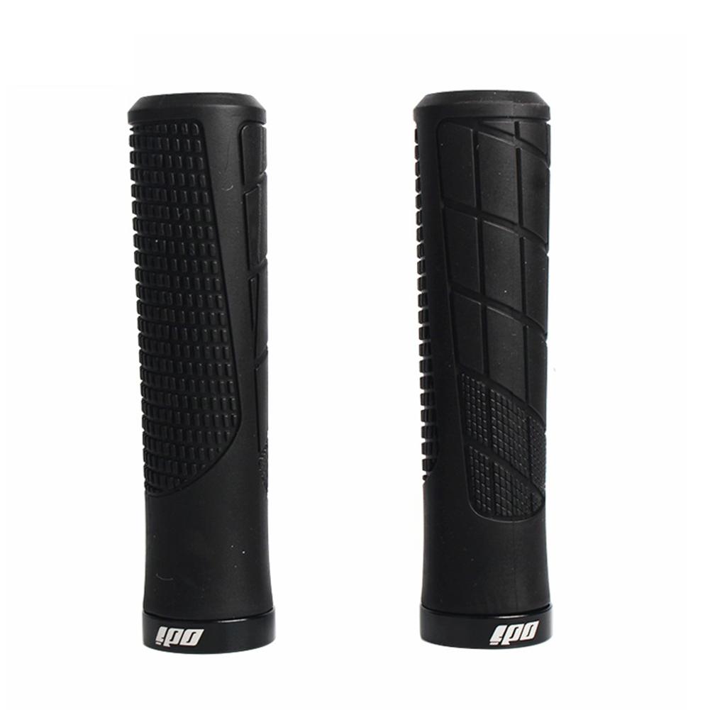 1 Pair OG10 Mountain Bike Rubber Handlebar Grips Locking Anti-slip Shock Absorber Handlebars Accessories