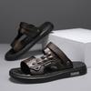 Sandals men's spring new versatile casual retro sandals high value outdoor non-slip wear-resistant versatile men's slippers