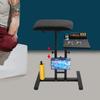 Adjustable & Foldable Tattoo Workbench Stand - Oversized Arm Rest with 360° Rotating Table for Tattoo Artists & Professionals