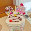 Cute Flash Powder Water Bottle Straw Cup for Girl Reusable Hard Kid Plastic Tumbler With Lid Coffee Cup Drinkware Christmas Gift