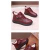 Winter New Women's Cotton Shoes with Fleece and Thickened Middle-aged and Elderly Cotton Boots Are Non-slip and Warm