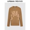 UR Men's Amber Flow Contrast Letter Knit Sweater
