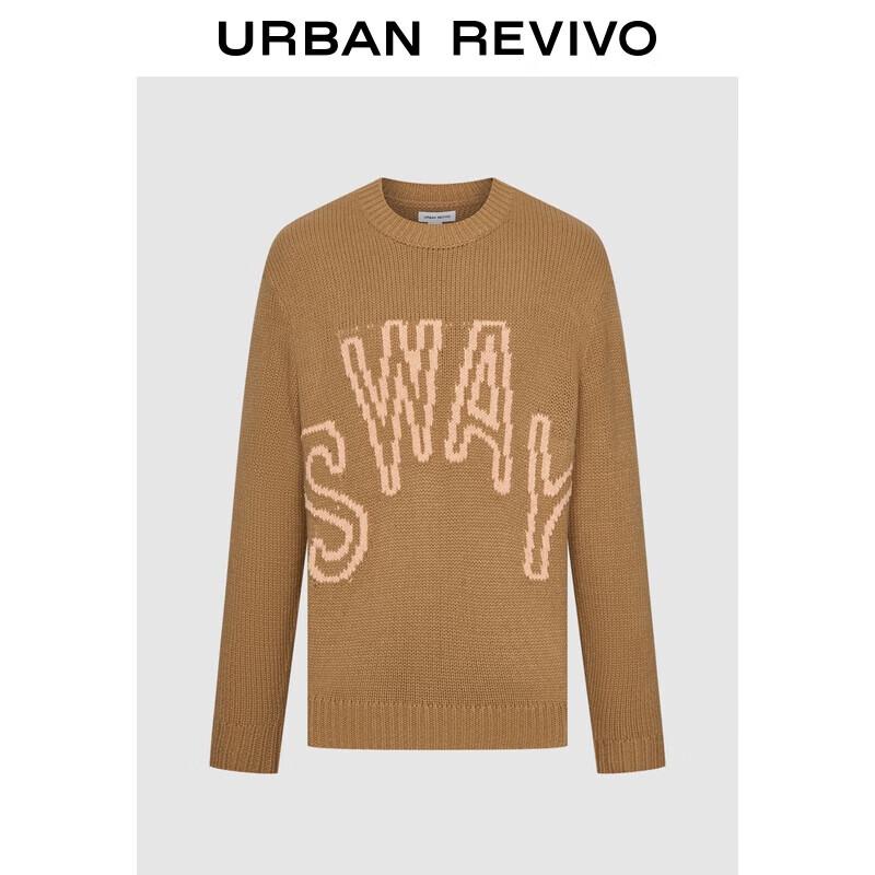 

UR Men s Amber Flow Contrast Letter Knit Sweater XS