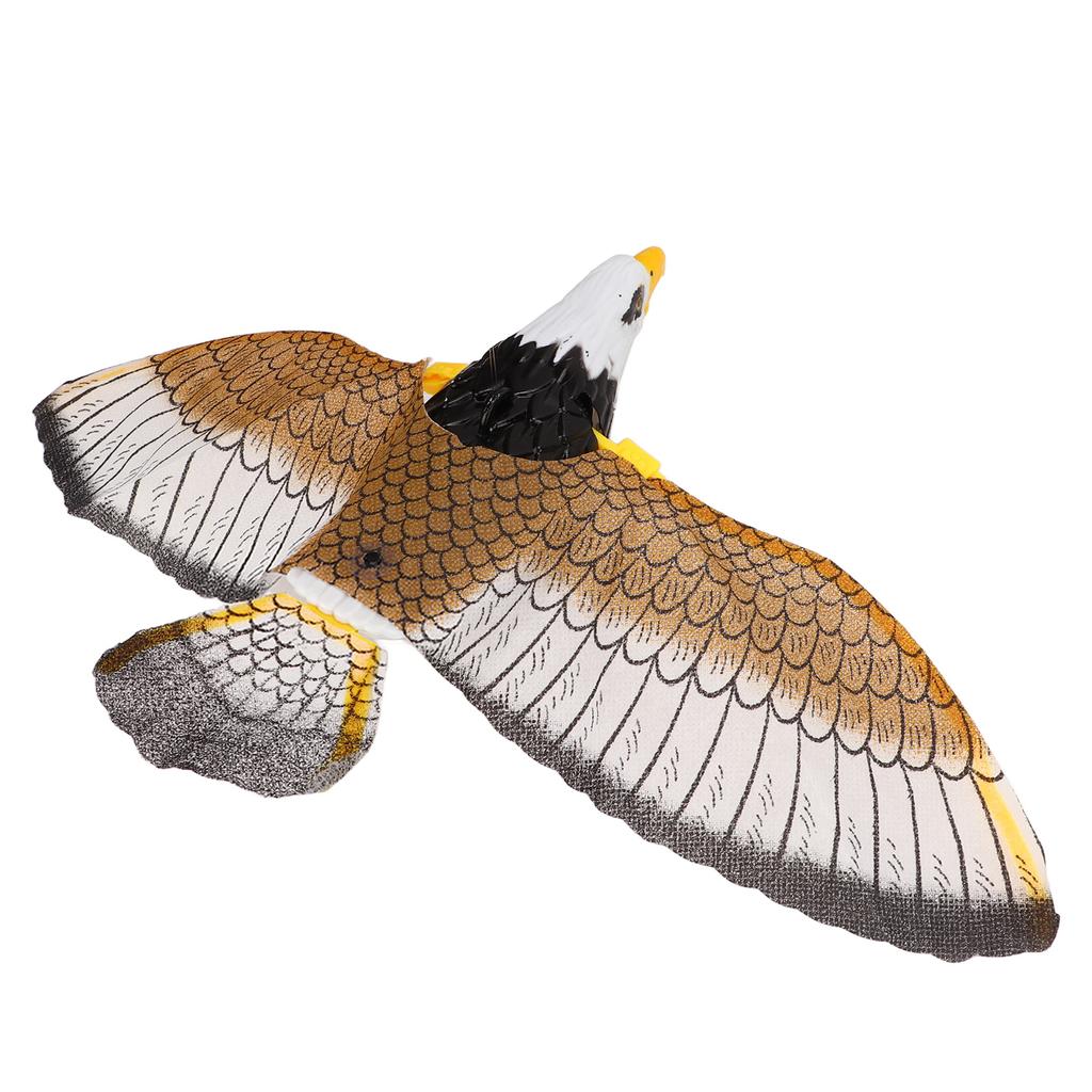 Interaktivní hračka pro kočky Realistický tvar orla Zvuk Světlo Automatická hračka pták kotě pro dveře Zeď Strop