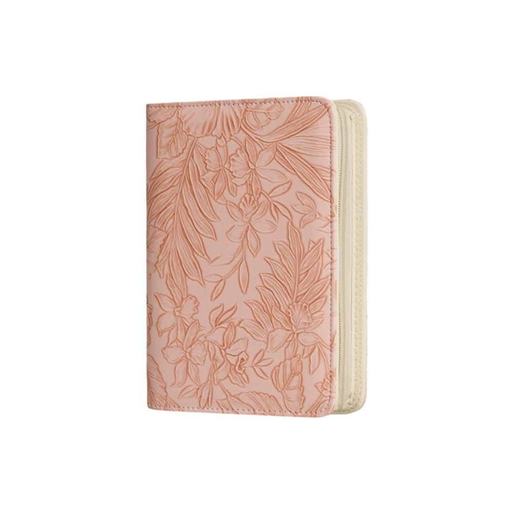 Zipper Jewelry Storage Bag Embroidery Pattern Jewelry Book Elegant Jewelry Pouch Travel