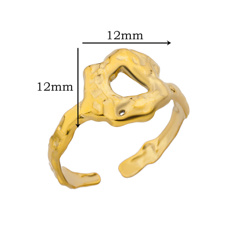 316L Stainless Steel Ring for Women Gold Color Rings Female Vintage Wedding Jewelry 2024 Trendy Accessories Birthday Gift Anillo