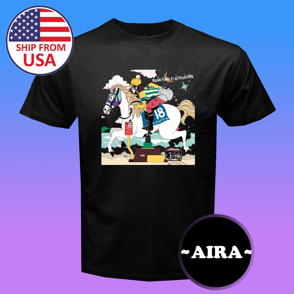 ASIAN KUNGFU GENERATION Men s Black Size S-5XL 4XL