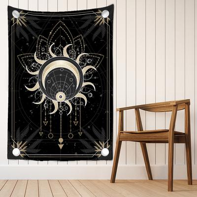 Arazzo da parete con carte dei tarocchi, arazzo hippie, stregoneria, mistero, costellazione, arte, dormitorio, arredamento per la casa