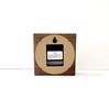KATOMOKU Dual use clock 6 Brown radio clock continuous second hand km-131BRRC