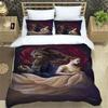 Beauty And The Beast Ultra Soft Breathable Microfiber Quilt Cover With Zipper Closure and Pillowcases Easy Care for Home Decor