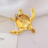 Creative Turtle Brooch Cute Animal Corsage For Unisex Coat Accessories Party Jewelry Gifts