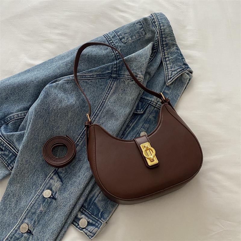 

2025 новая осенне-зимняя модная сумка через подмышку универсальная женская сумка в иностранном стиле сумка через плечо женская