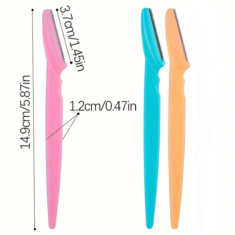 30 Pcs Eyebrow Razor For Women, Multipurpose Exfoliating Dermaplaning Tools And Facial Razor With Precision Cover,Safety Beauty