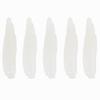200PCS Durable 17mm Artificial Maggot Grub PVC White Soft Fishing Lures Grub Soft Lure Beginner Friendly
